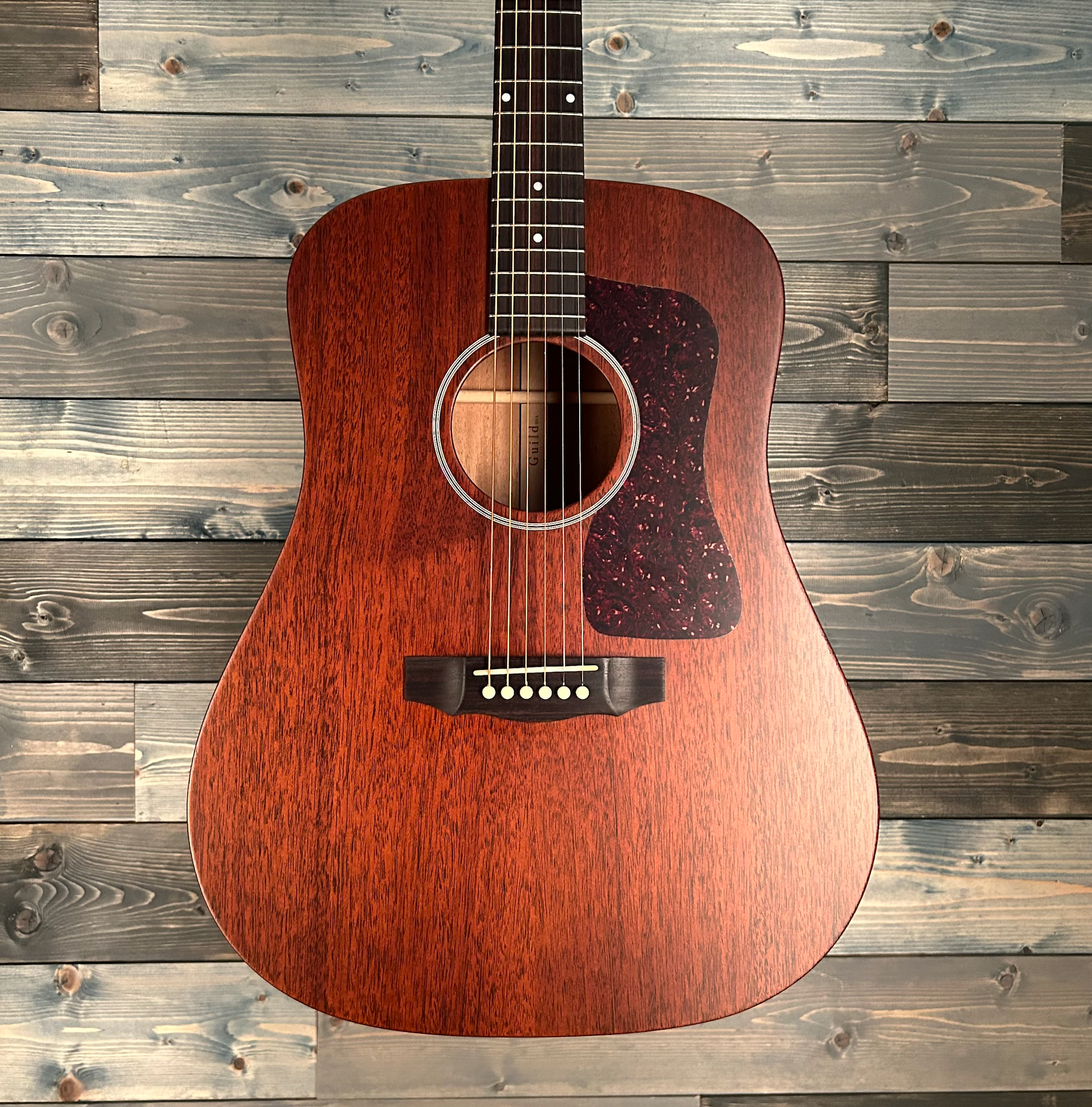 Guild D-20 Mahogany Dreadnought - Natural Satin