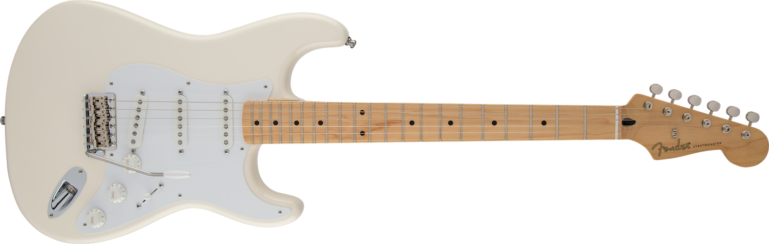 Fender Jimmie Vaughan Tex-Mex Strat, Maple FB, Olympic White