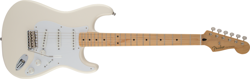 Fender Jimmie Vaughan Tex-Mex Strat, Maple FB, Olympic White