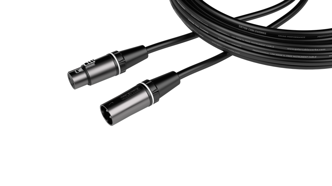 Gator Cableworks Composer Series 10 Foot XLR Microphone Cable