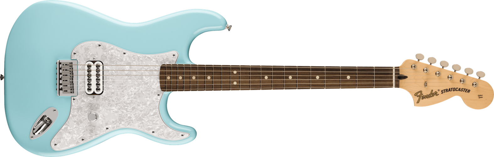 Fender Limited Edition Tom Delonge Stratocaster, Daphne Blue