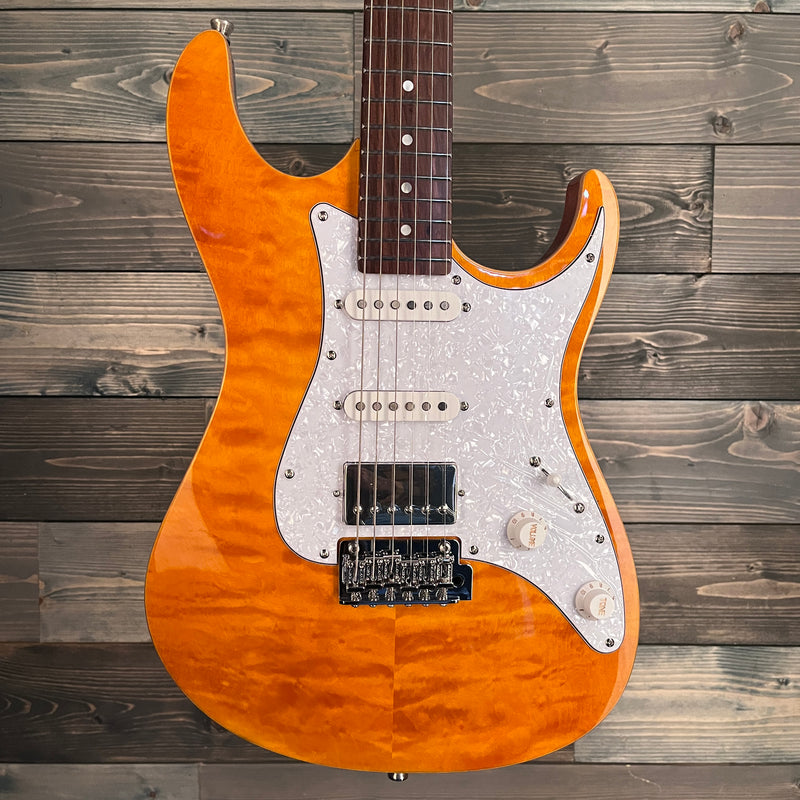 Tagima Stella DW Electric Guitar - Transparent Orange