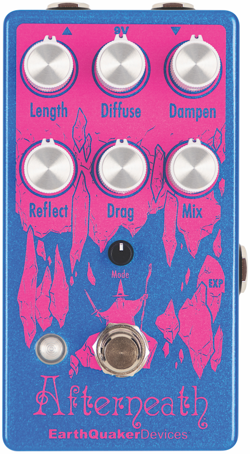 EarthQuaker Devices Afterneath V3 - Custom Powder:Illusion Lite Blue