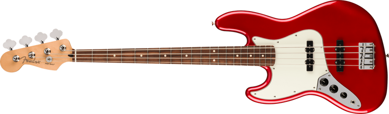 Fender Player Jazz Bass Left-Handed, Pau Ferro Fingerboard, Candy Apple Red