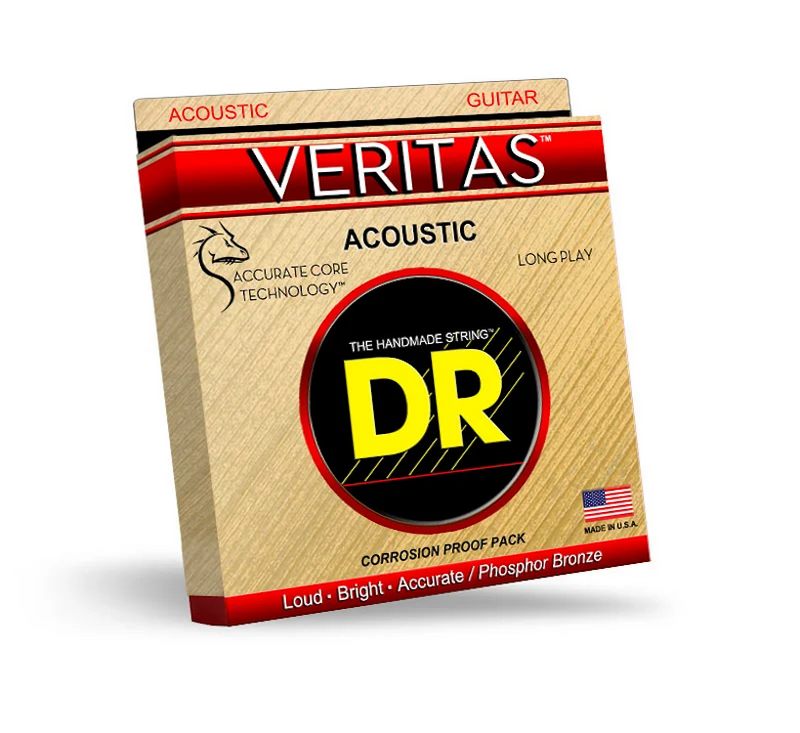 DR Strings VTA-11 Veritas w/Accurate Core Technology Custom Light 11-50