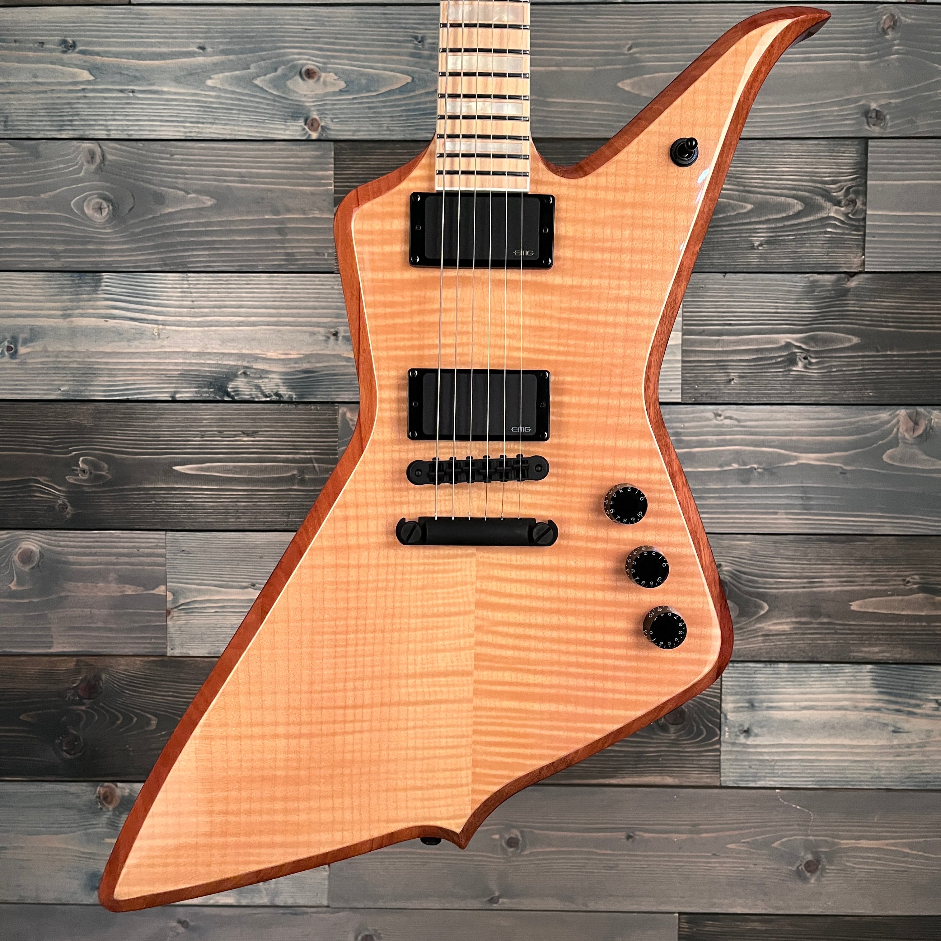 Wylde Audio 4523 Blood Eagle Raw Top Electric Guitar