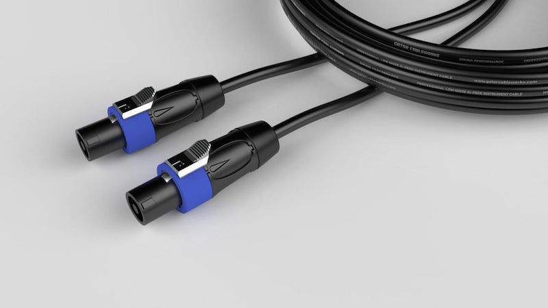 Gator Cableworks Headliner Series 25' Twist Lock Connector Speaker Cable