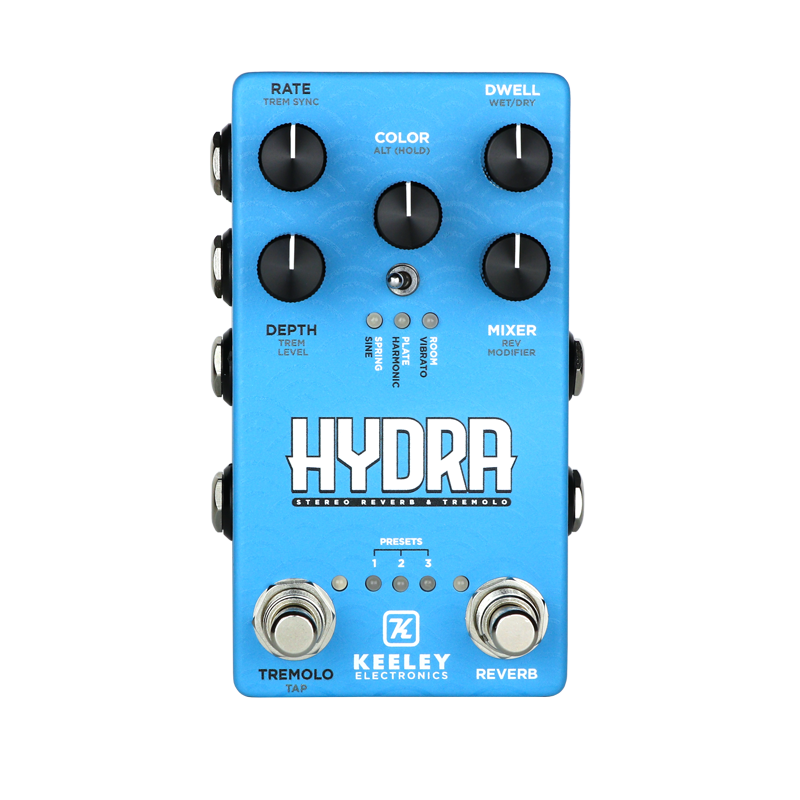 Keeley Hydra Stereo Reverb & Tremolo