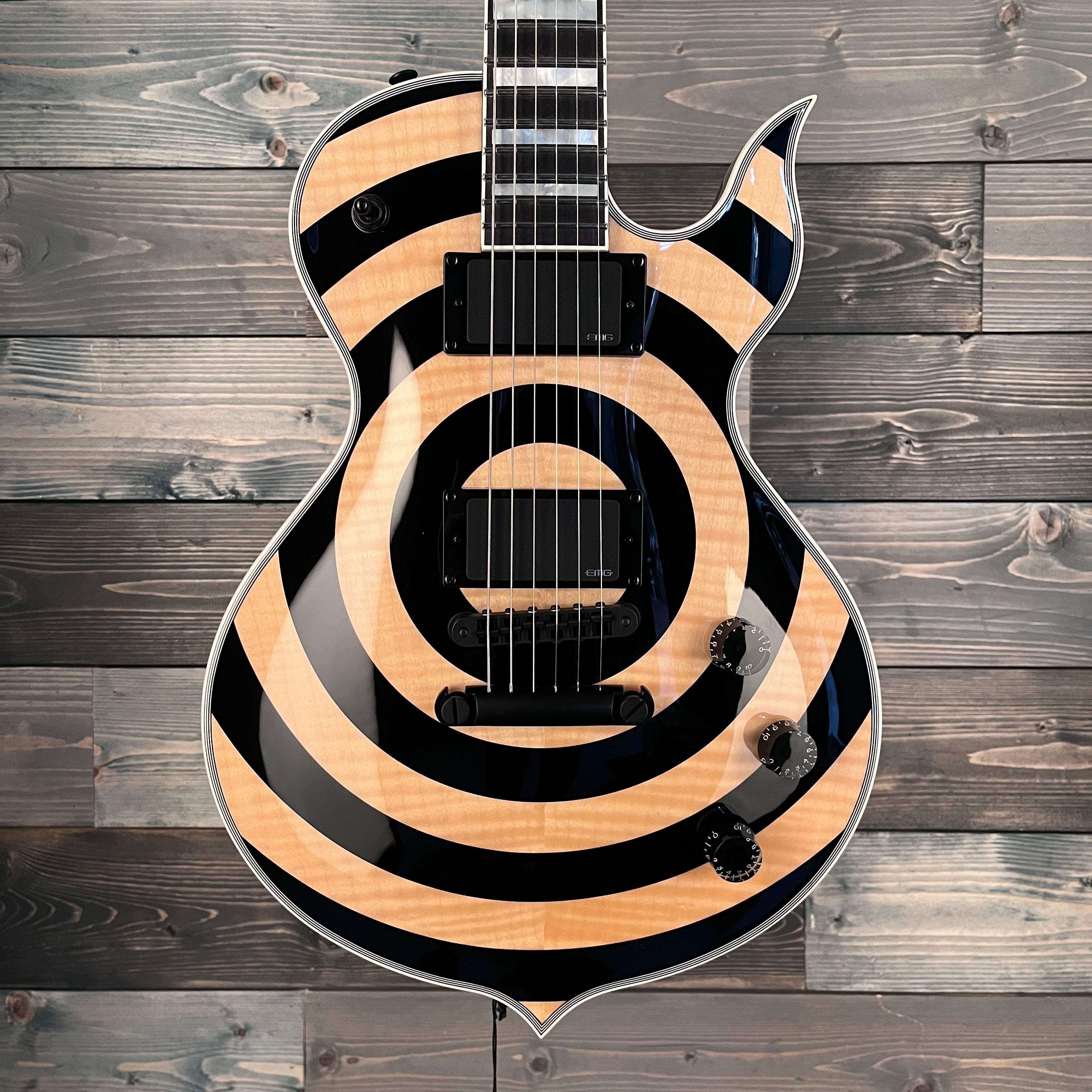 Wylde Audio 4524 Odin Grail Electric Guitar - RawTop