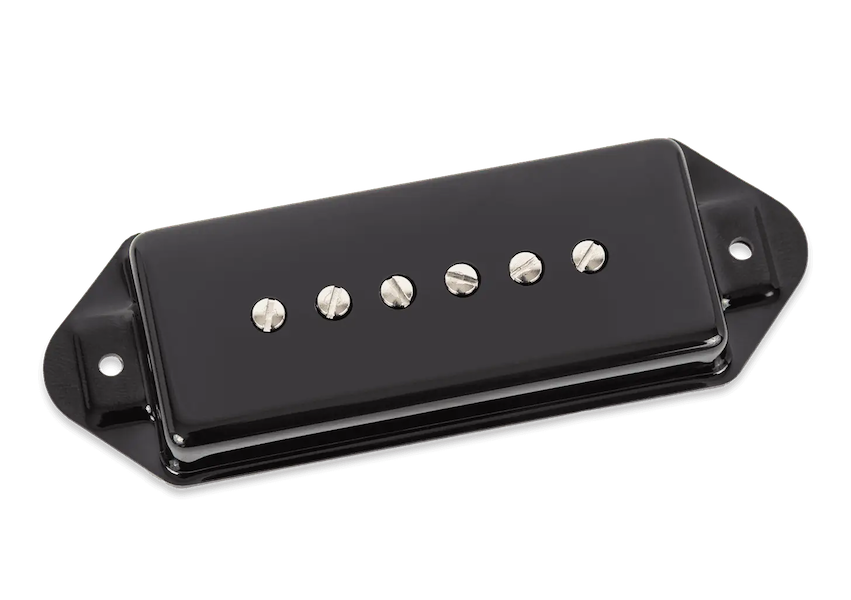 Seymour Duncan P90 Silencer JJN Bridge Dog Ear Blk