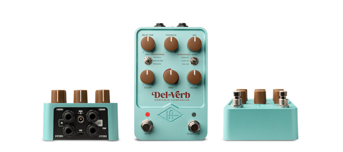 UAFX Del-Verb Ambience Companion Pedal