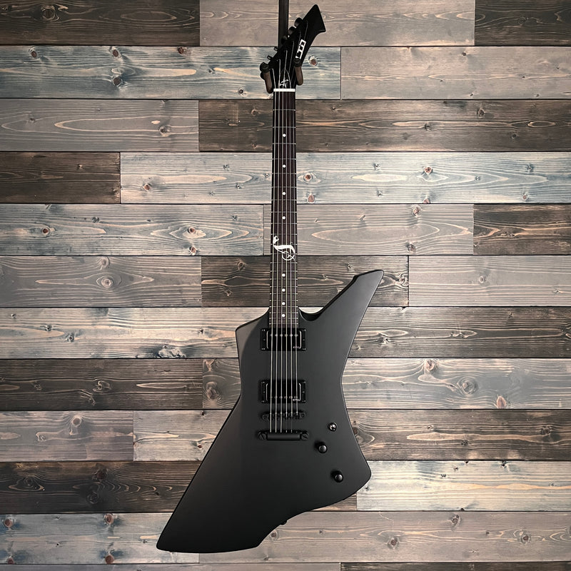 USED ESP LTD James Hetfield Snakebyte Electric Guitar - Satin Black