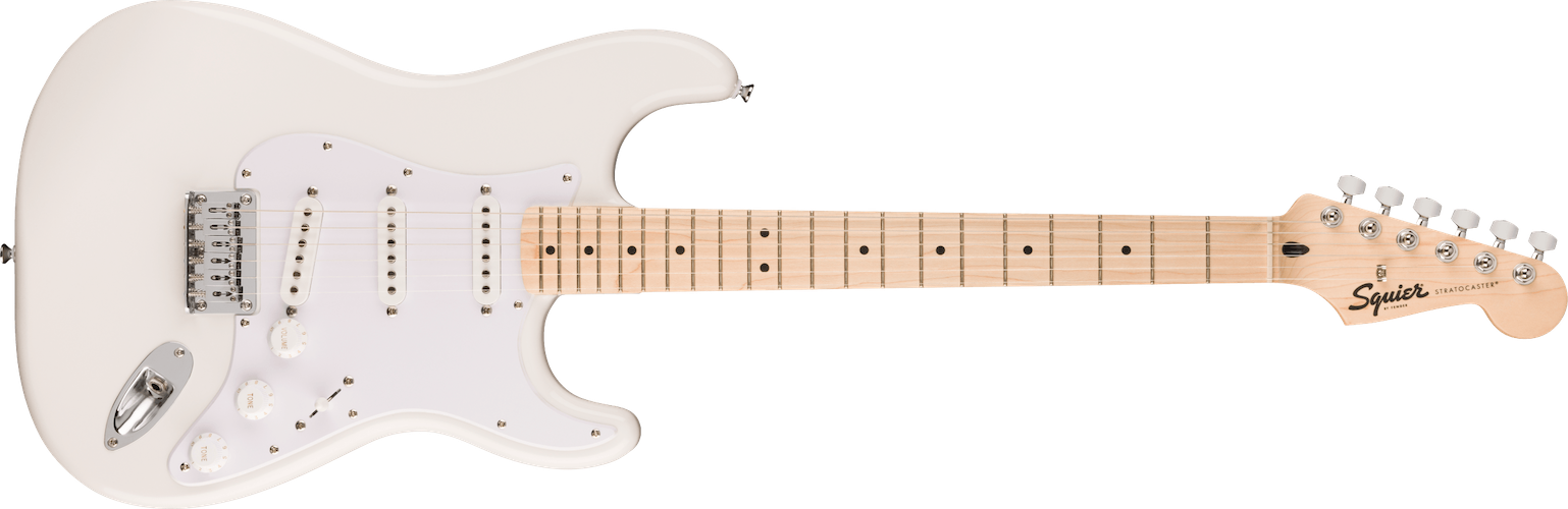 Fender Squier Sonic Stratocaster HT, White Pickguard, Arctic White