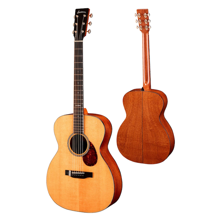 Eastman E1OM-SP Special Thermo-Cured Sitka/Sapele OM Acoustic Guitar - Natural