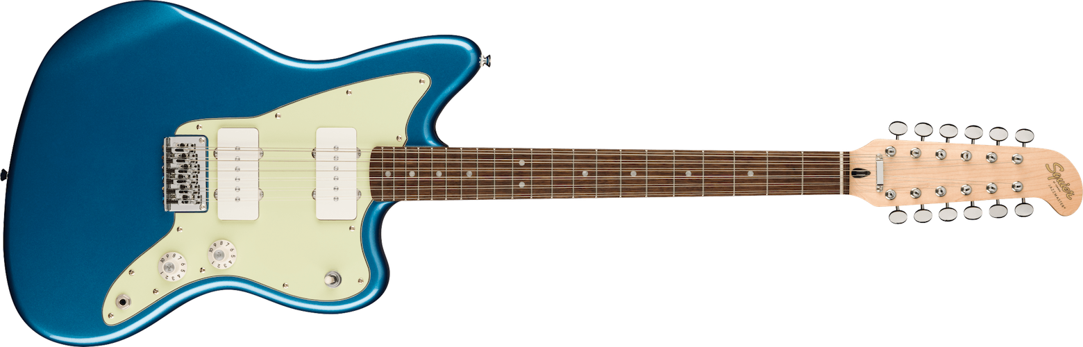 Fender Paranormal Jazzmaster XII, Mint Pickguard, Lake Placid Blue