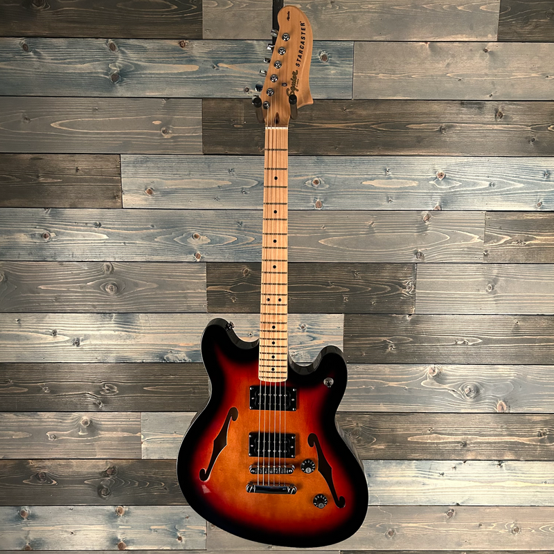 Fender Squier Affinity Series Starcaster, Maple Fingerboard, 3-Color Sunburst