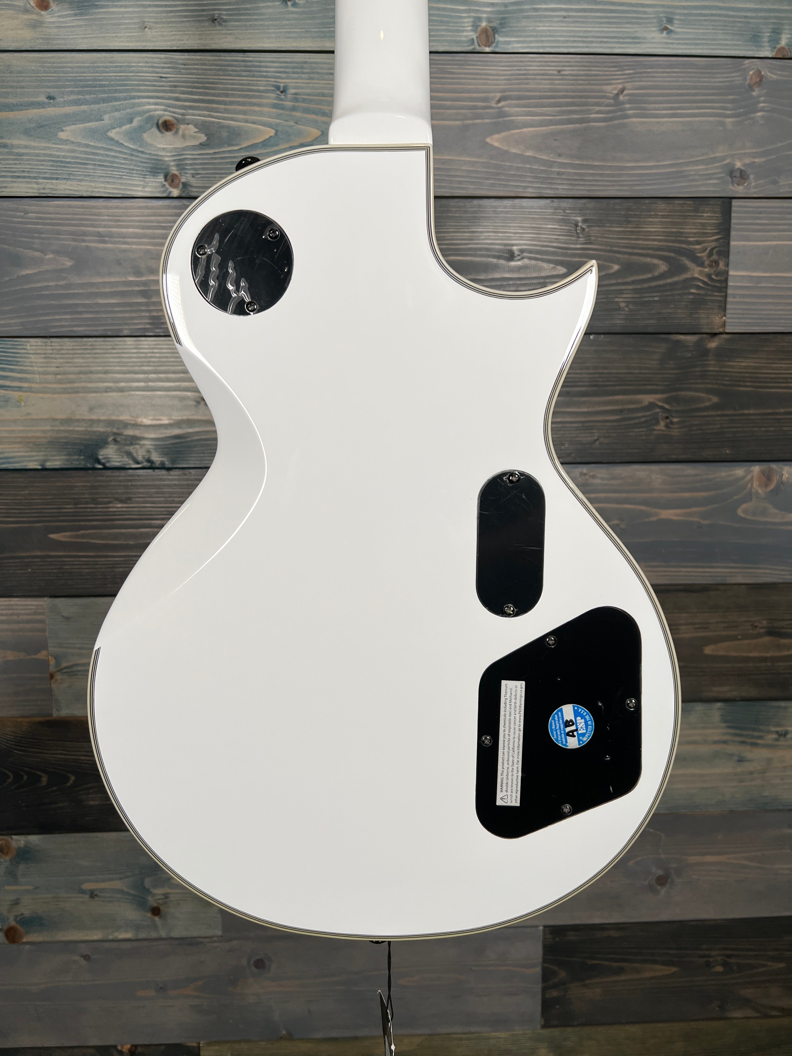 USED Left Handed ESP LTD James Hetfield Iron Cross Guitar w/Case Sno