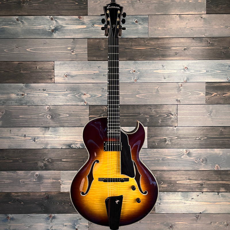 Eastman AR480CE John Pisano Artist Series Electric Guitar - Sunburst
