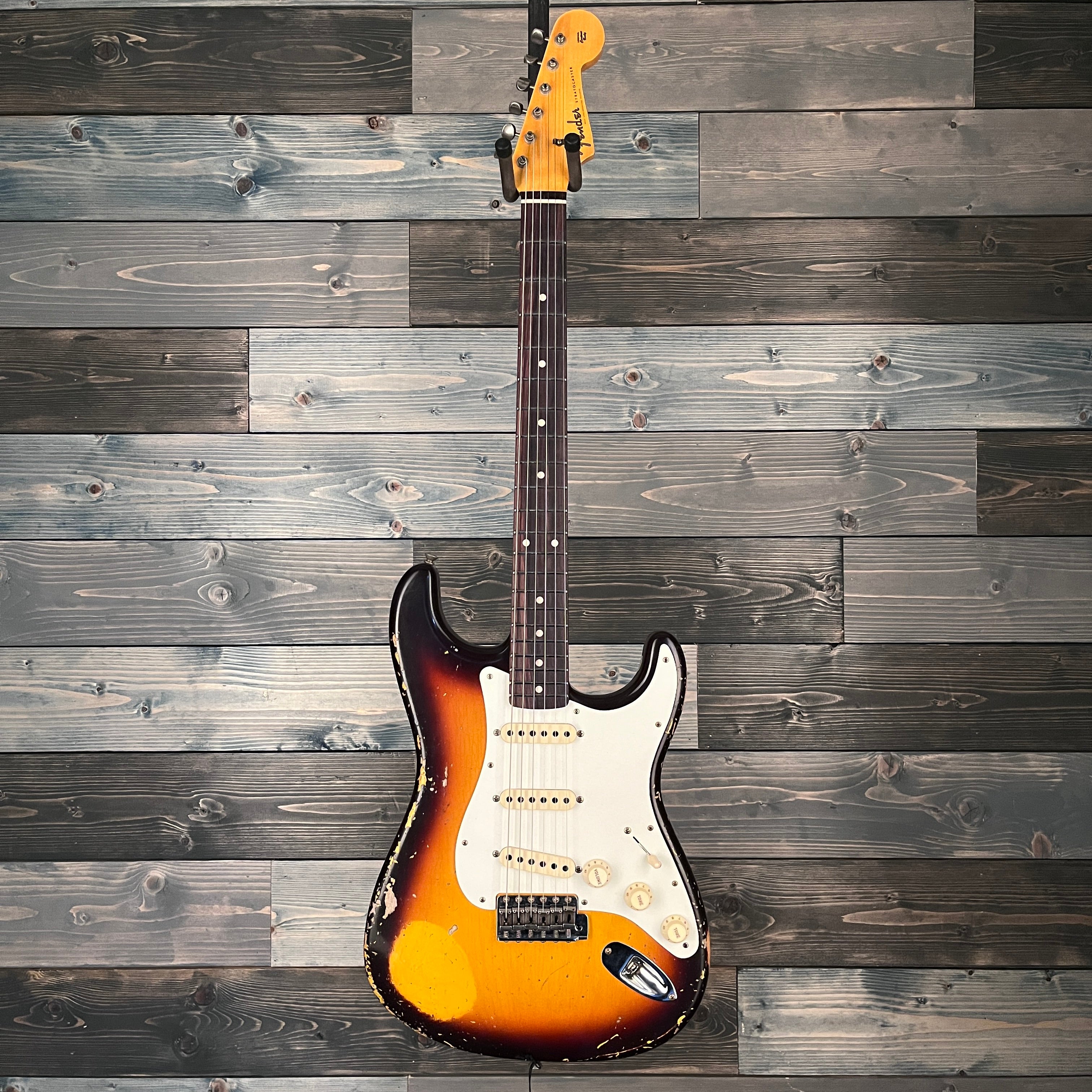 Fender Custom Shop 1959 Stratocaster Heavy Relic - Faded/Aged Chocolate 3-Tone Sunburst