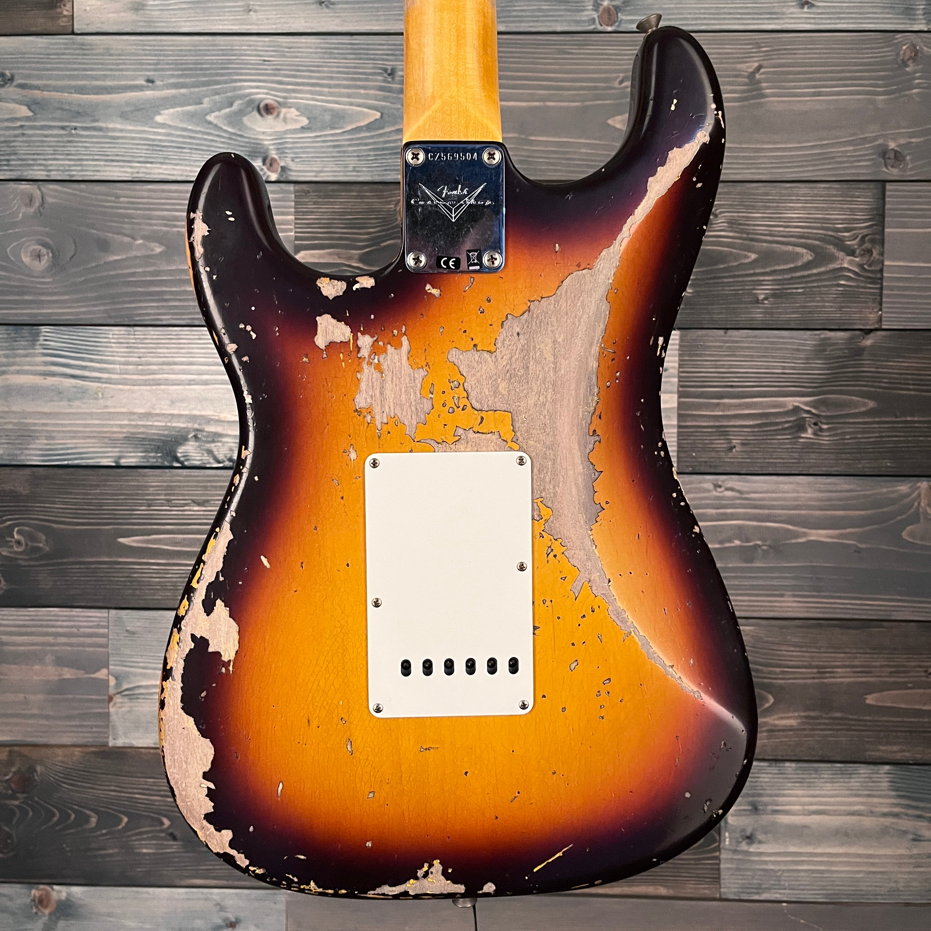 Fender Custom Shop 1959 Stratocaster Heavy Relic - Faded/Aged Chocolate 3-Tone Sunburst