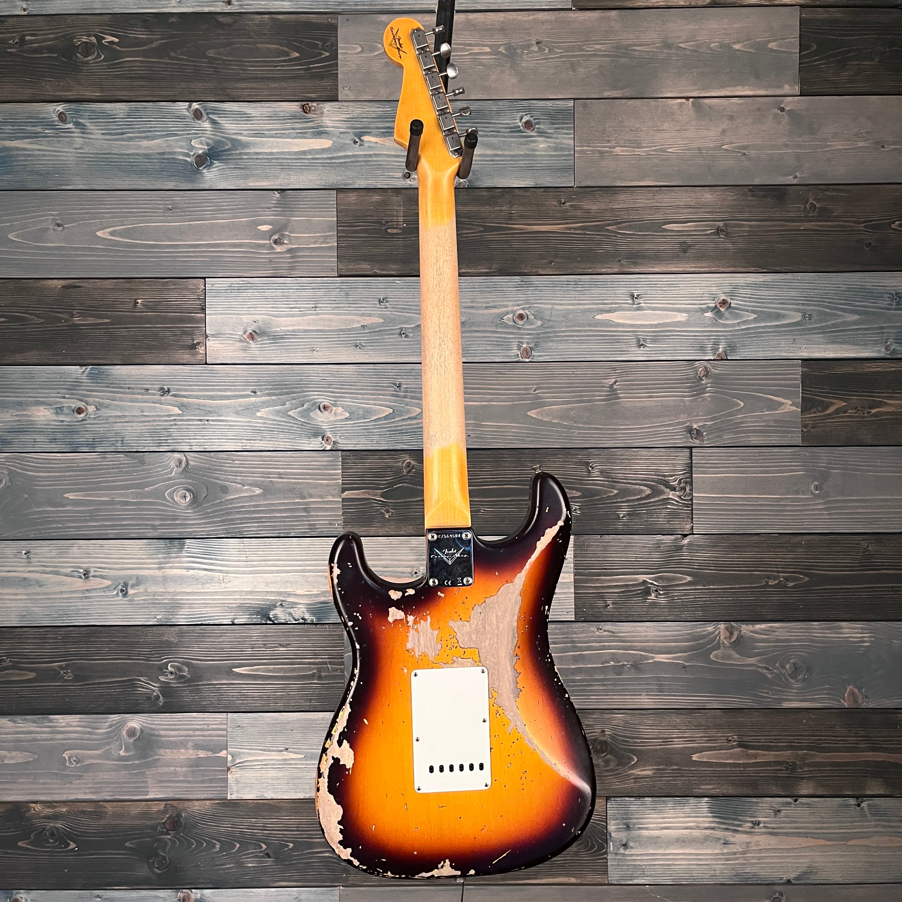 Fender Custom Shop 1959 Stratocaster Heavy Relic - Faded/Aged Chocolate 3-Tone Sunburst