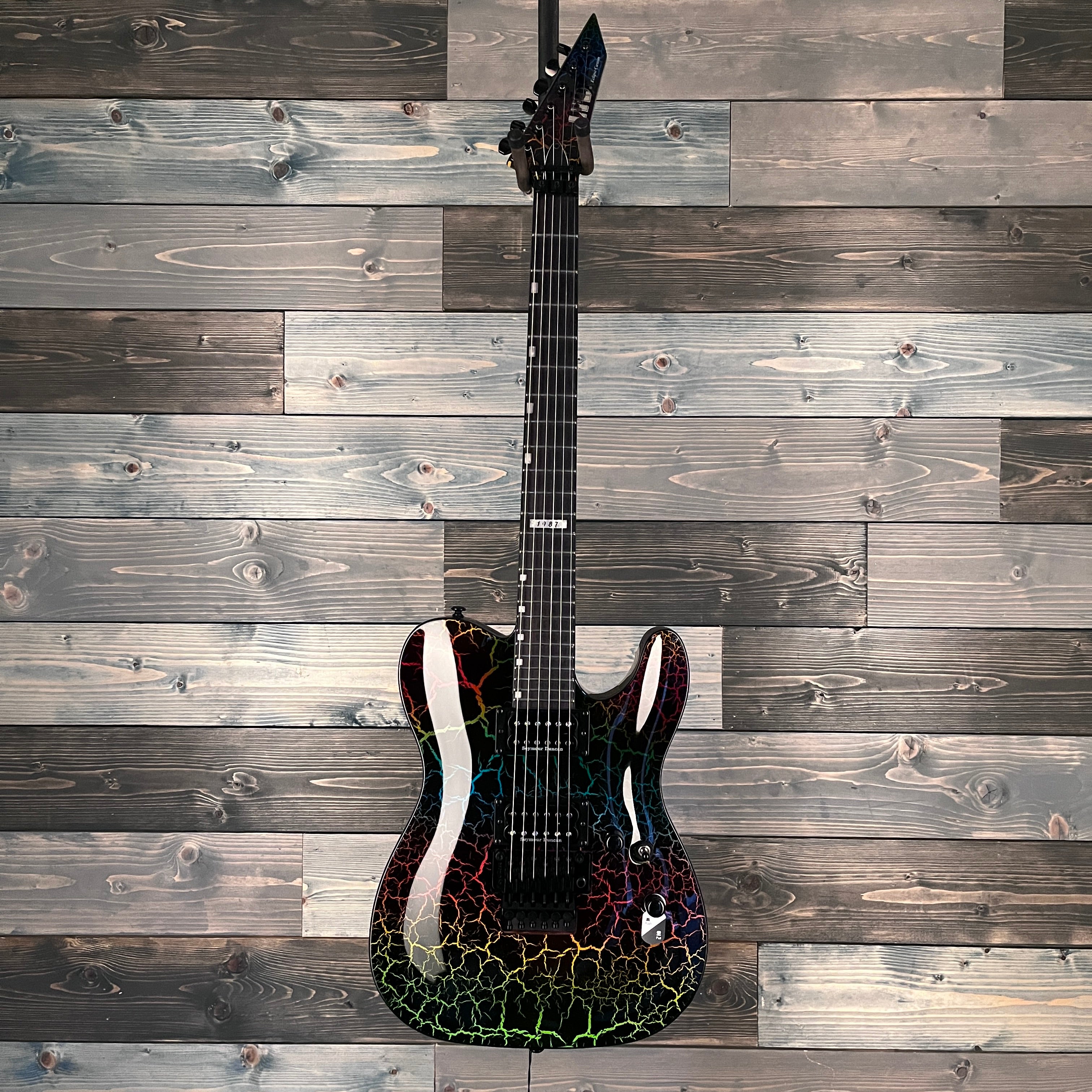 ESP LTD Eclipse '87 Electric - Rainbow Crackle