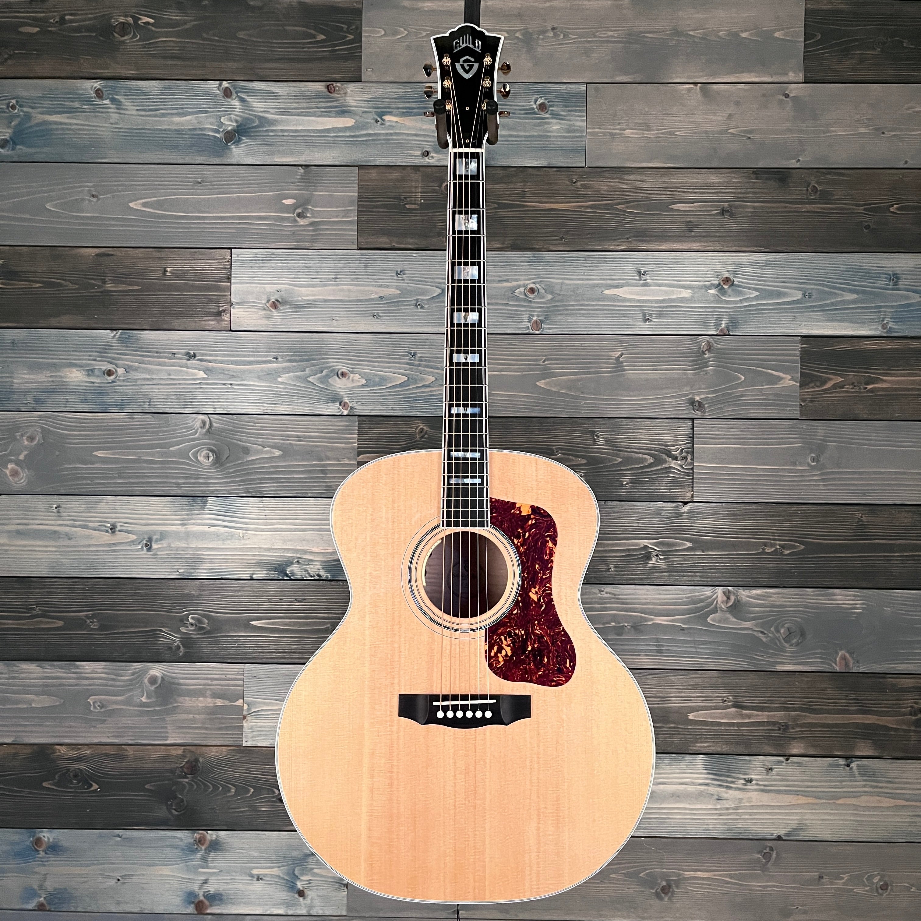 Guild F-55E w/LR Baggs Anthem Acoustic - Maple Blonde