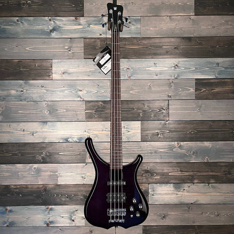 Warwick RockBass Infinity 4 String Bass - Nirvana Black Transparent High Polish
