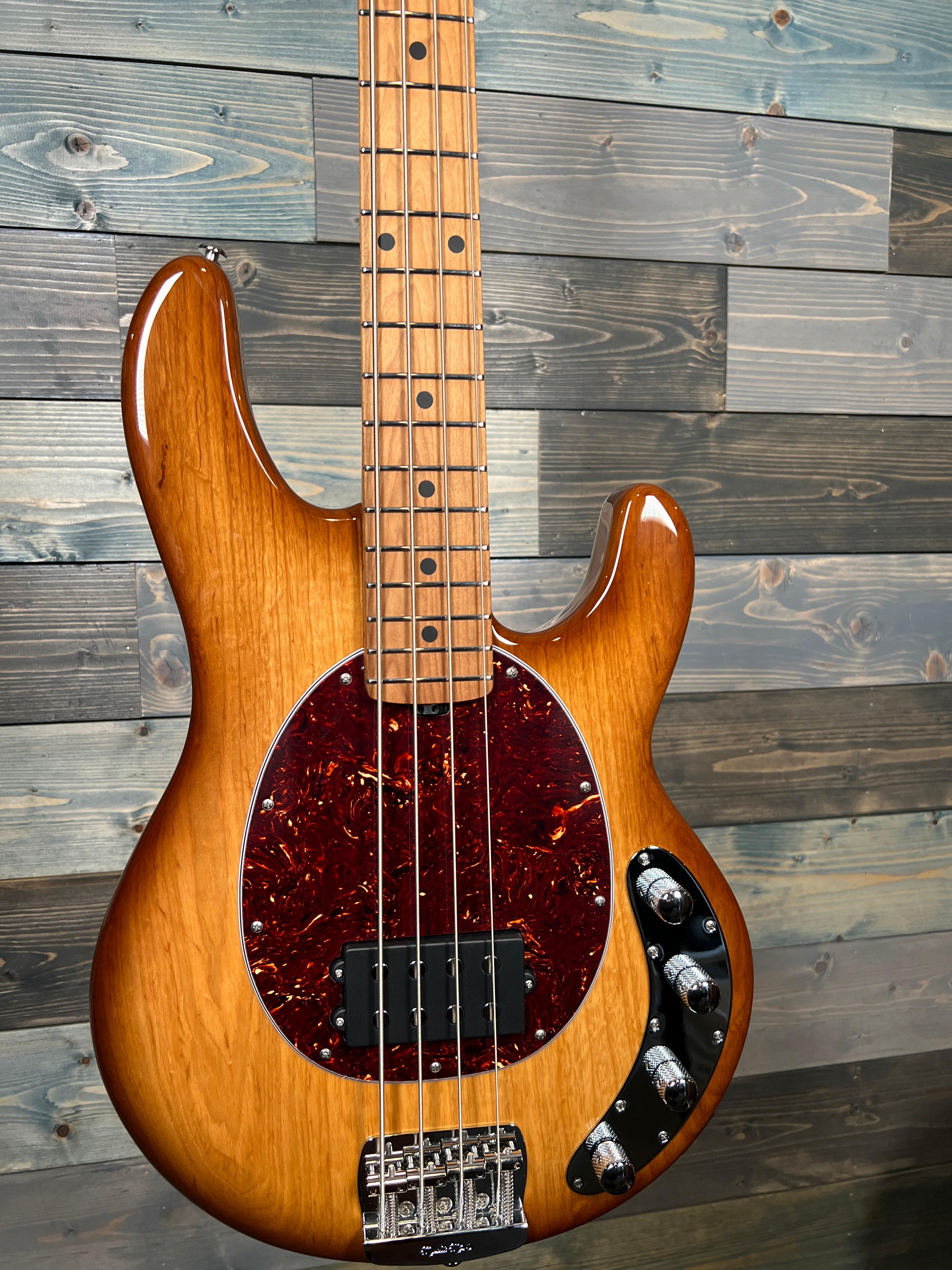 Ernie Ball StingRay Special Bass Guitar - Hot Honey