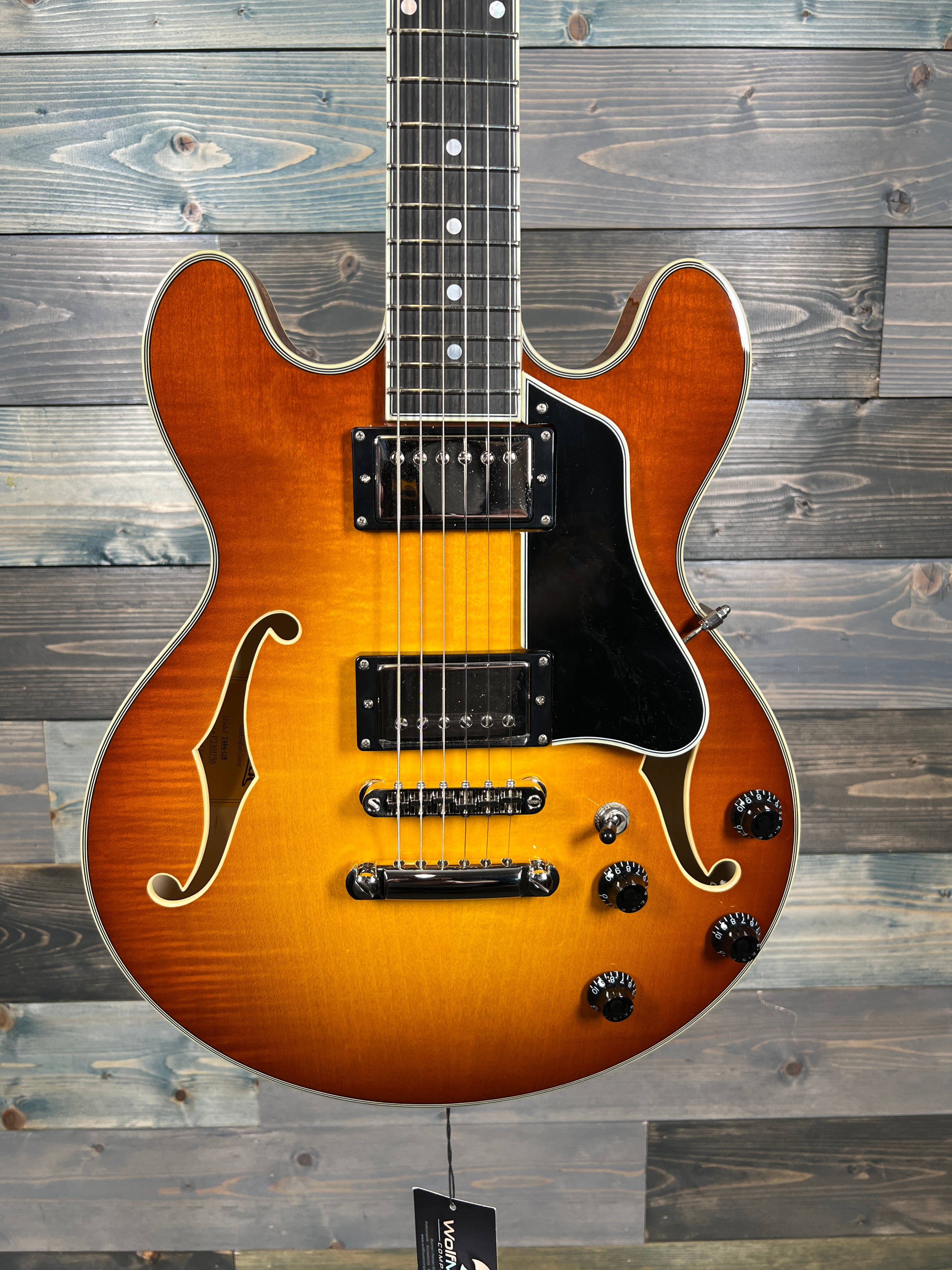 Eastman T484-GB Thinline Electric - Goldburst