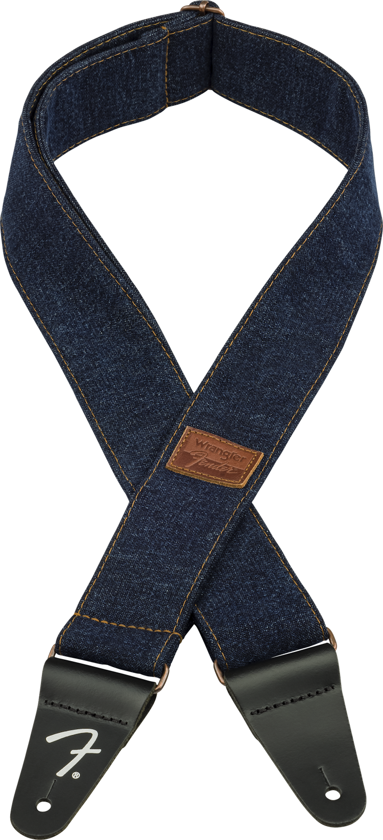 Fender x Wrangler Denim Strap, Dark Indigo