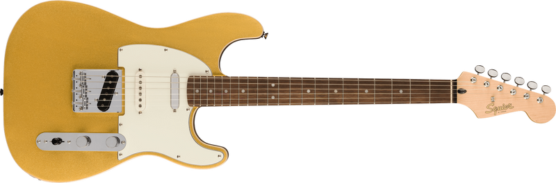 Fender Paranormal Custom Nashville Stratocaster, Parchment Pickguard, Aztec Gold