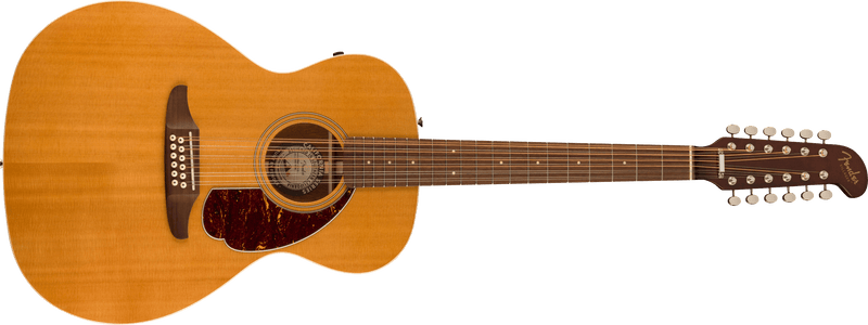 Fender Villager 12-String, Walnut FB, Tortoiseshell Pickguard, Aged Natural