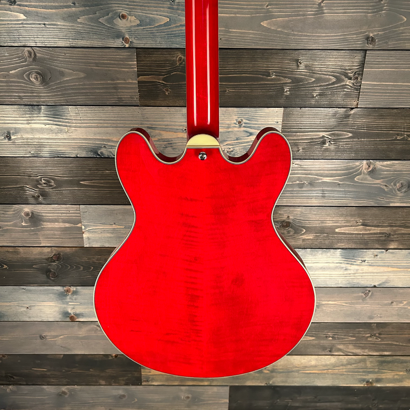 Eastman T486-RD Hollowbody Electric Guitar - Red
