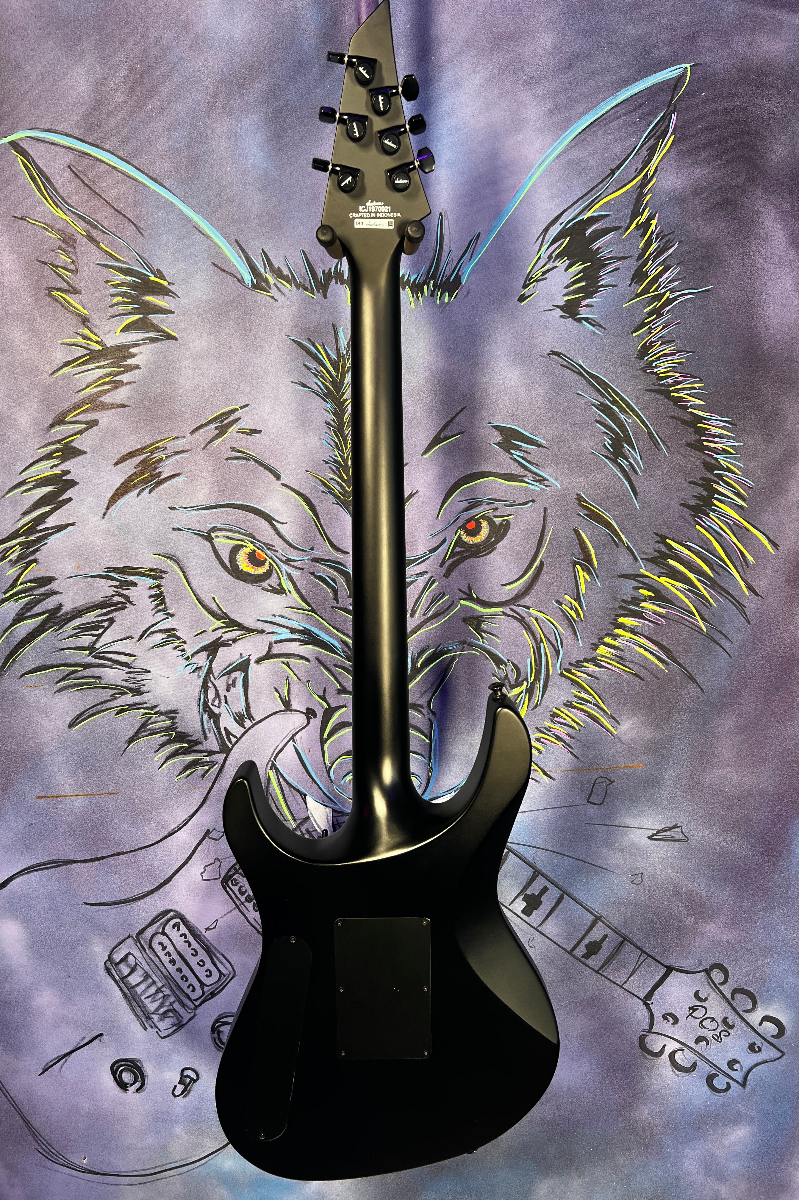 USED Jackson Chris Broderick Signature Soloist - Satin Black