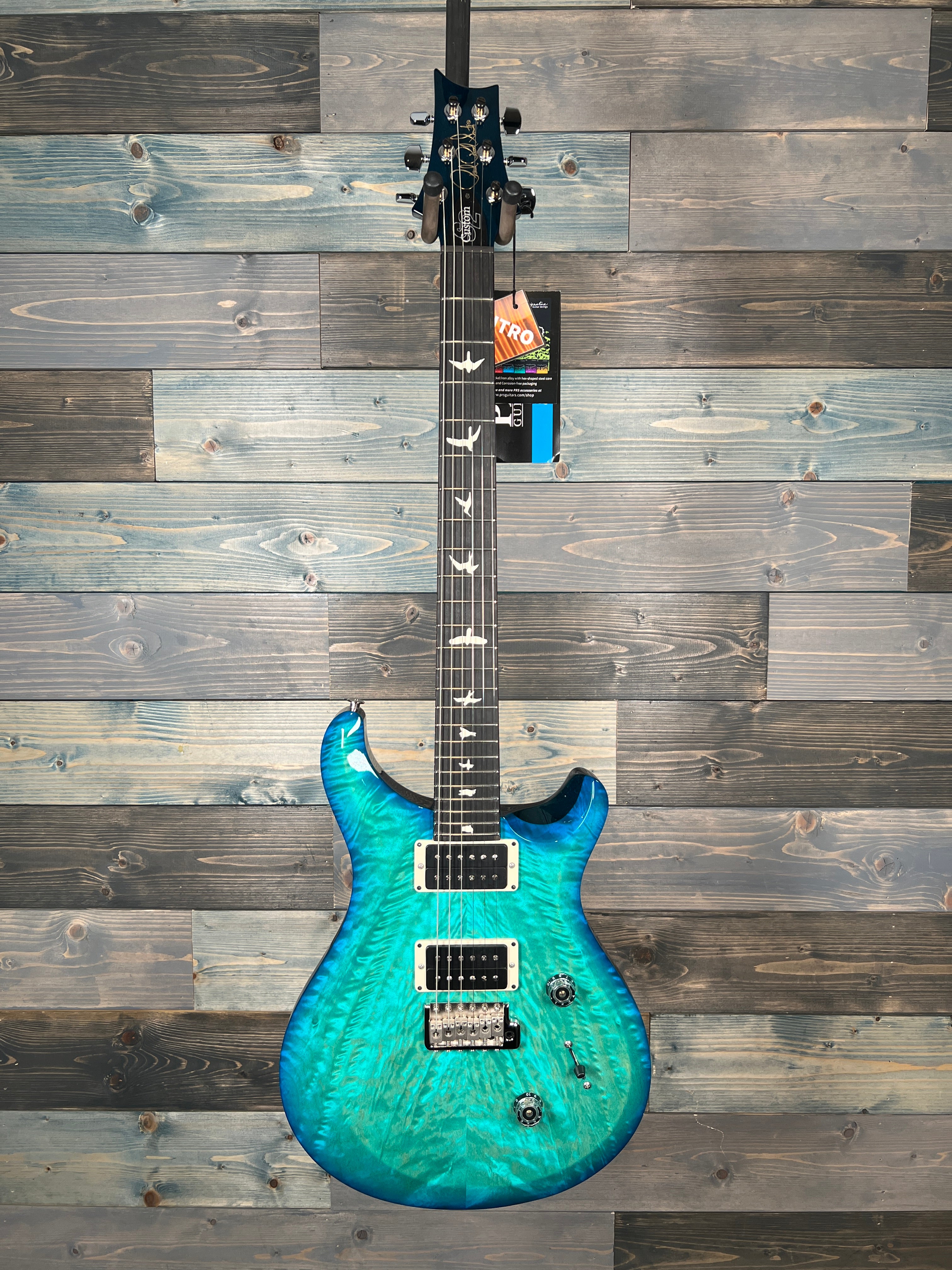 PRS S2 Custom 24 Electric Guitar - Makena Blue