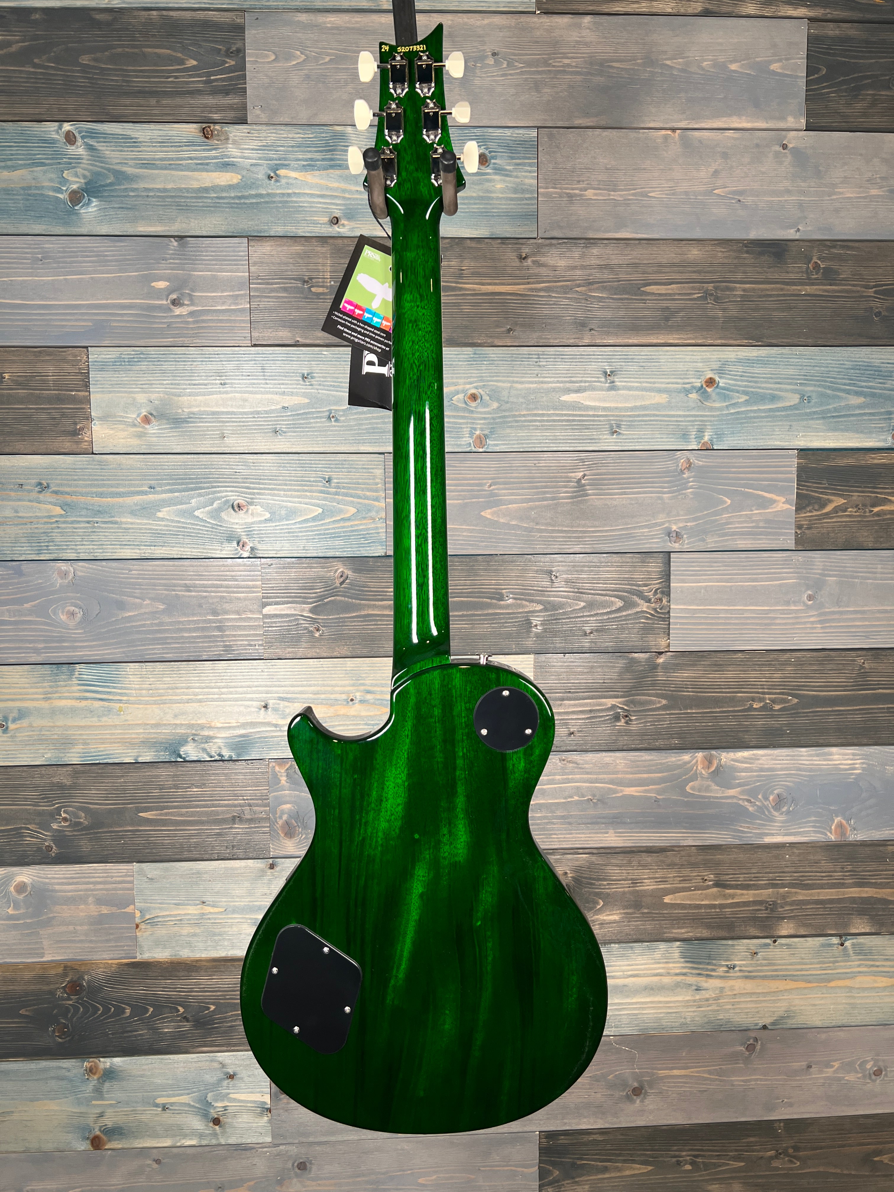 PRS S2 McCarty Singlecut 594 Quilt Electric - Eriza Verde