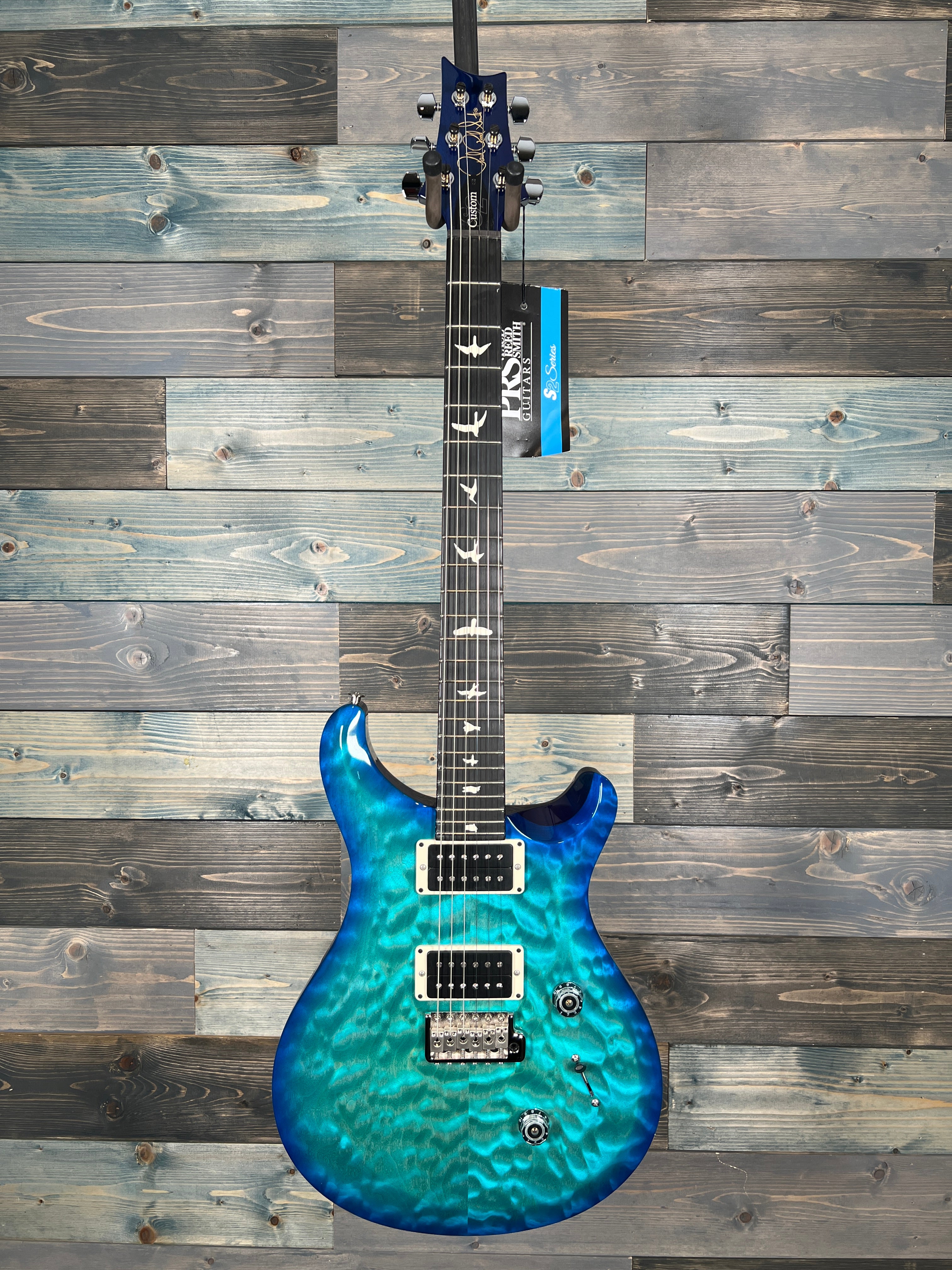 PRS S2 Custom 24 Electric Guitar - Makena Blue