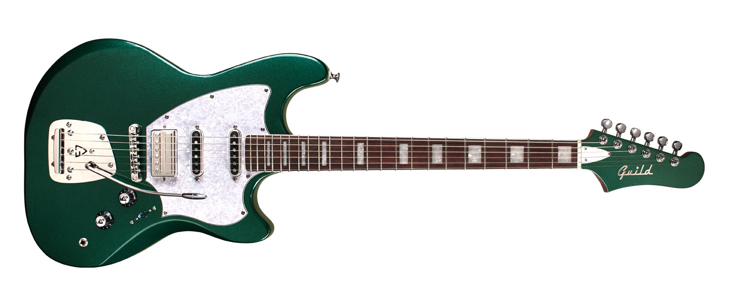 Guild Surfliner Deluxe Electric Guitar - Evergreen Metallic