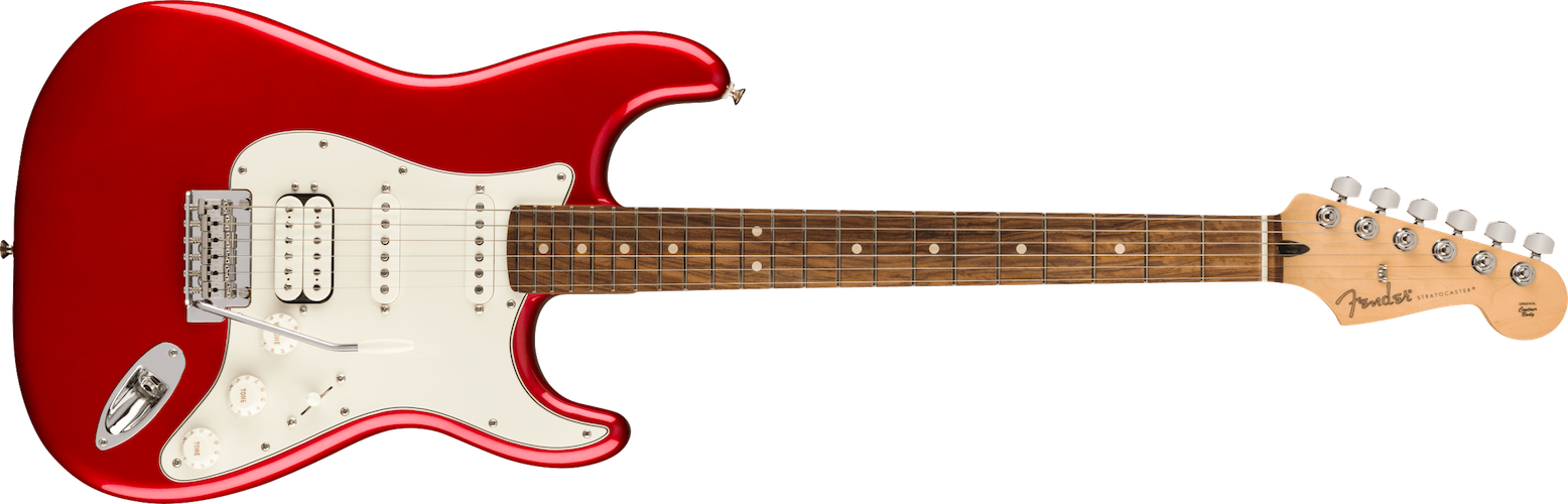 Fender Player Stratocaster HSS, Pau Ferro Fingerboard, Candy Apple Red