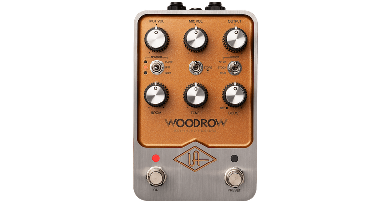 UAFX Woodrow '55 Instrument Amp Emulation pedal w/ Bluetooth
