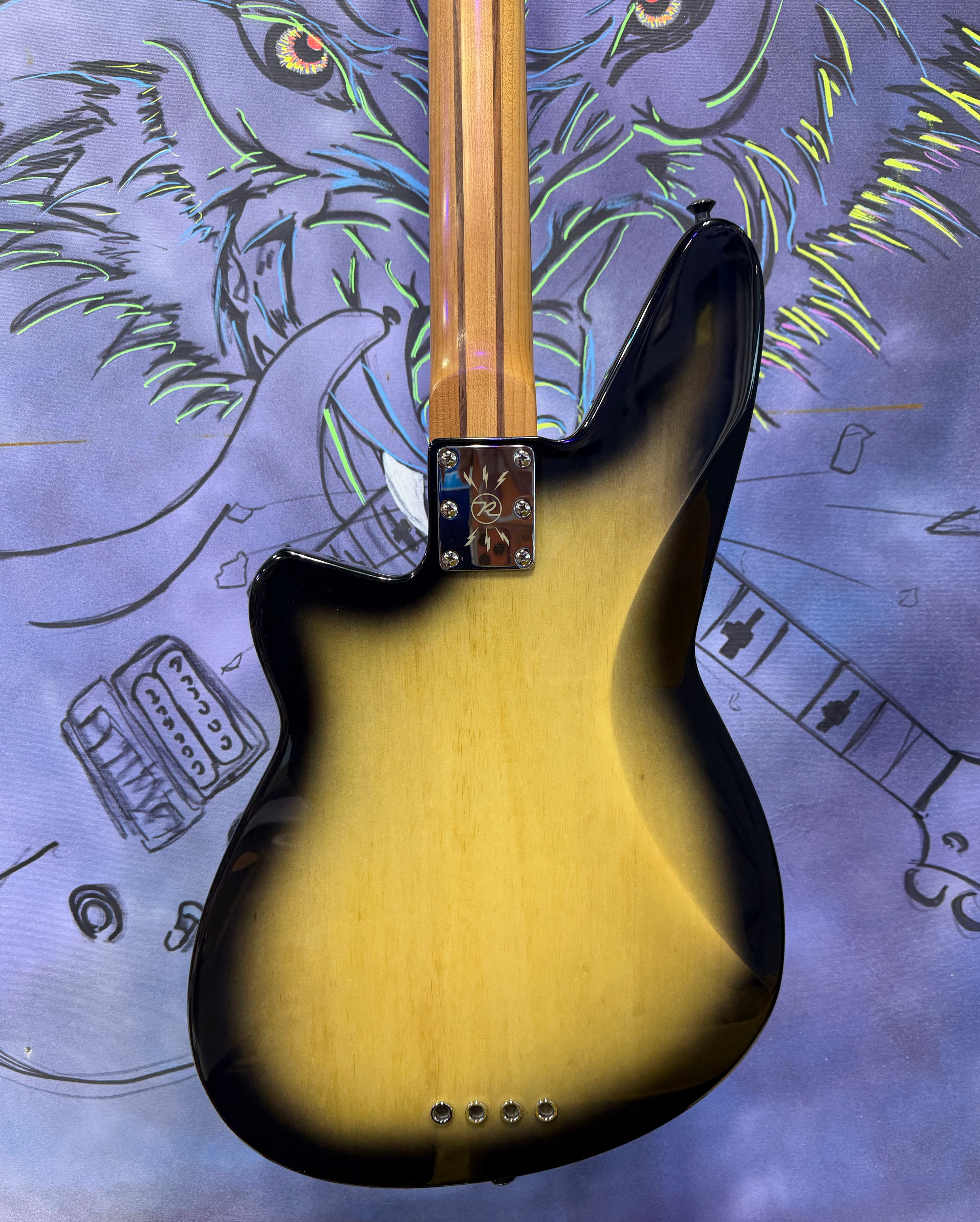 USED Reverend Triad - Korina Burst