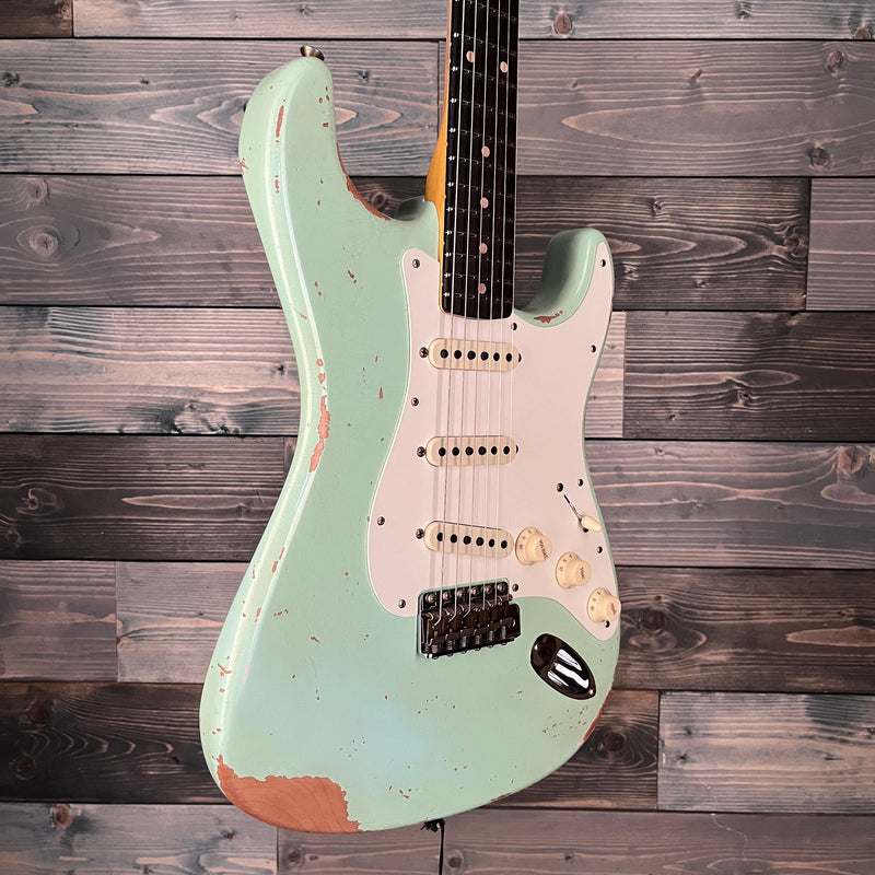 Fender Custom Shop 1959 Strat Heavy Relic - Faded Aged Surf Green