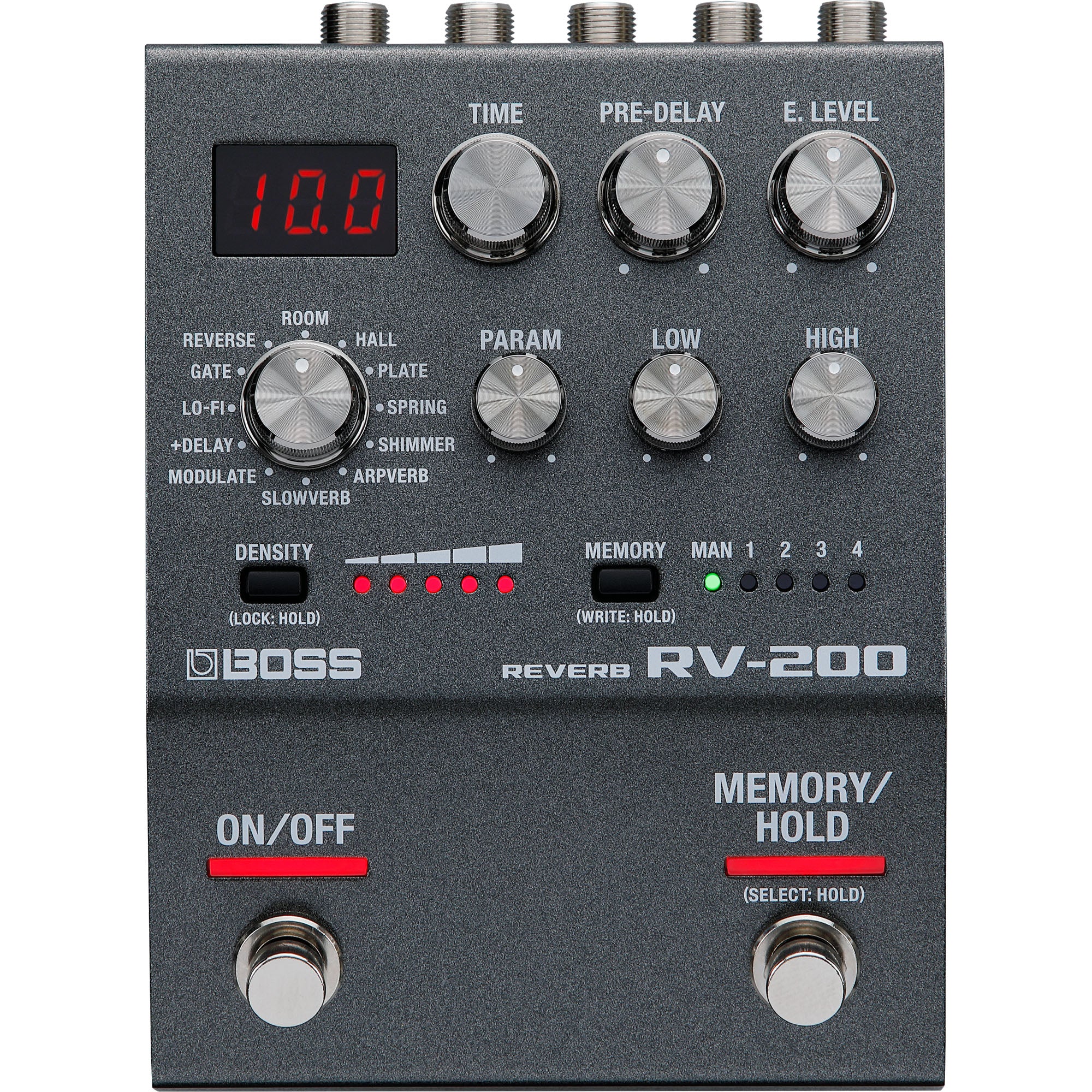 BOSS RV-200 Reverb Pedal