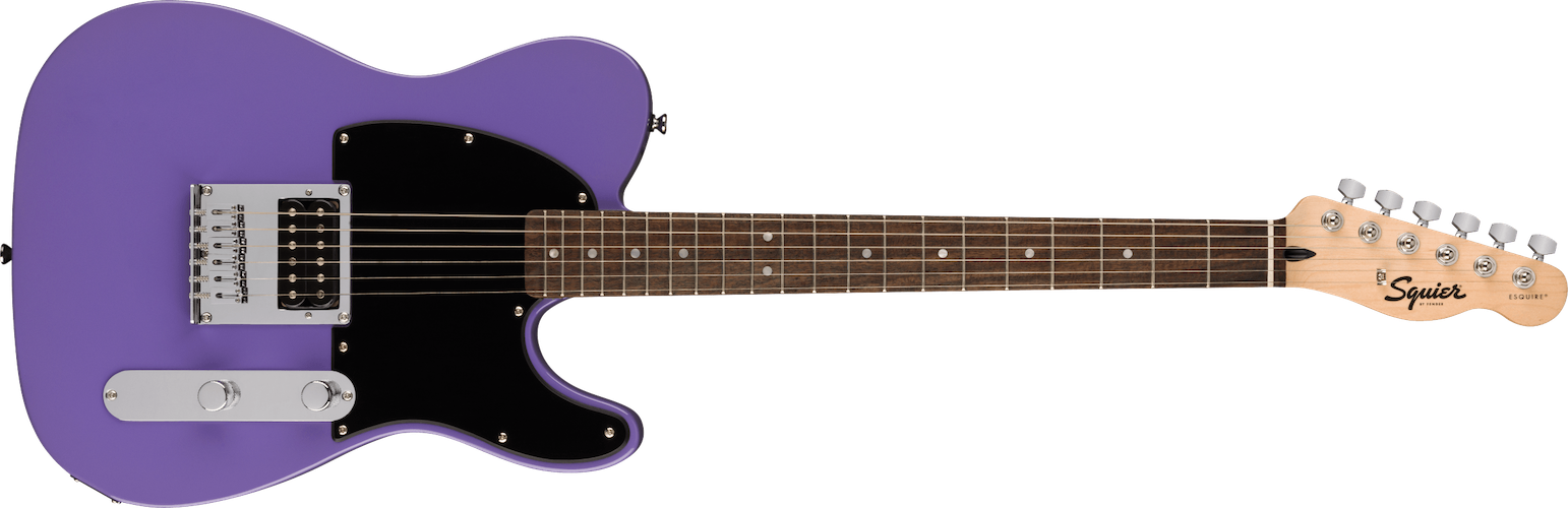 Fender Squier Sonic Esquire H, Laurel Fingerboard, Black Pickguard, Ultraviolet