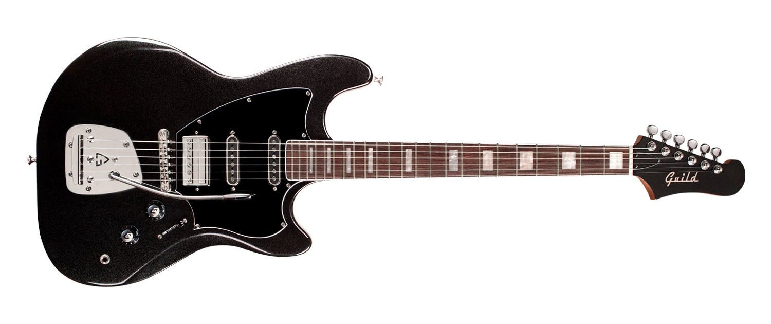 Guild Surfliner Deluxe Electric Guitar - Black Metallic