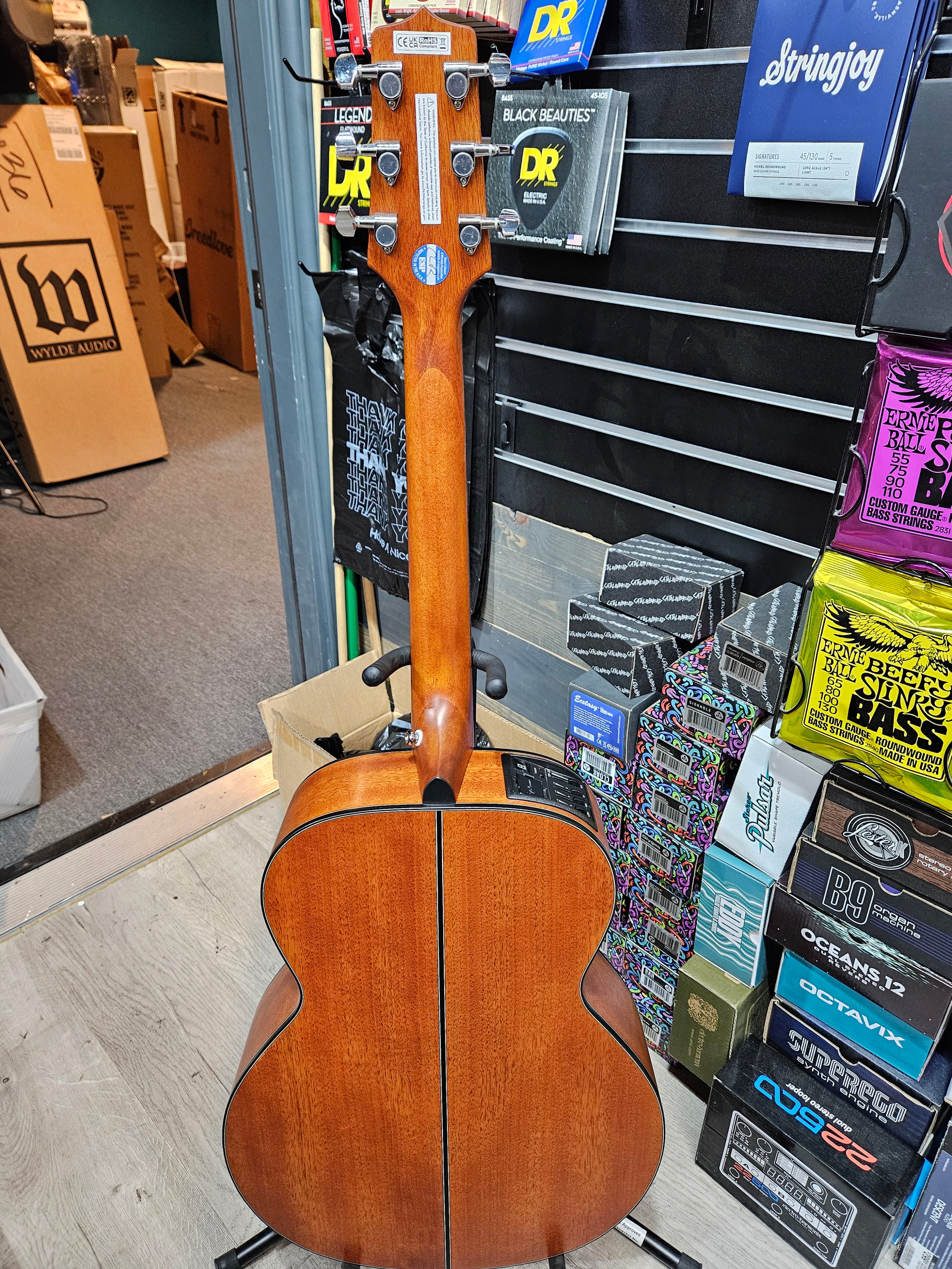 USED Takamine GLN12E Acoustic Guitar - Natural Satin