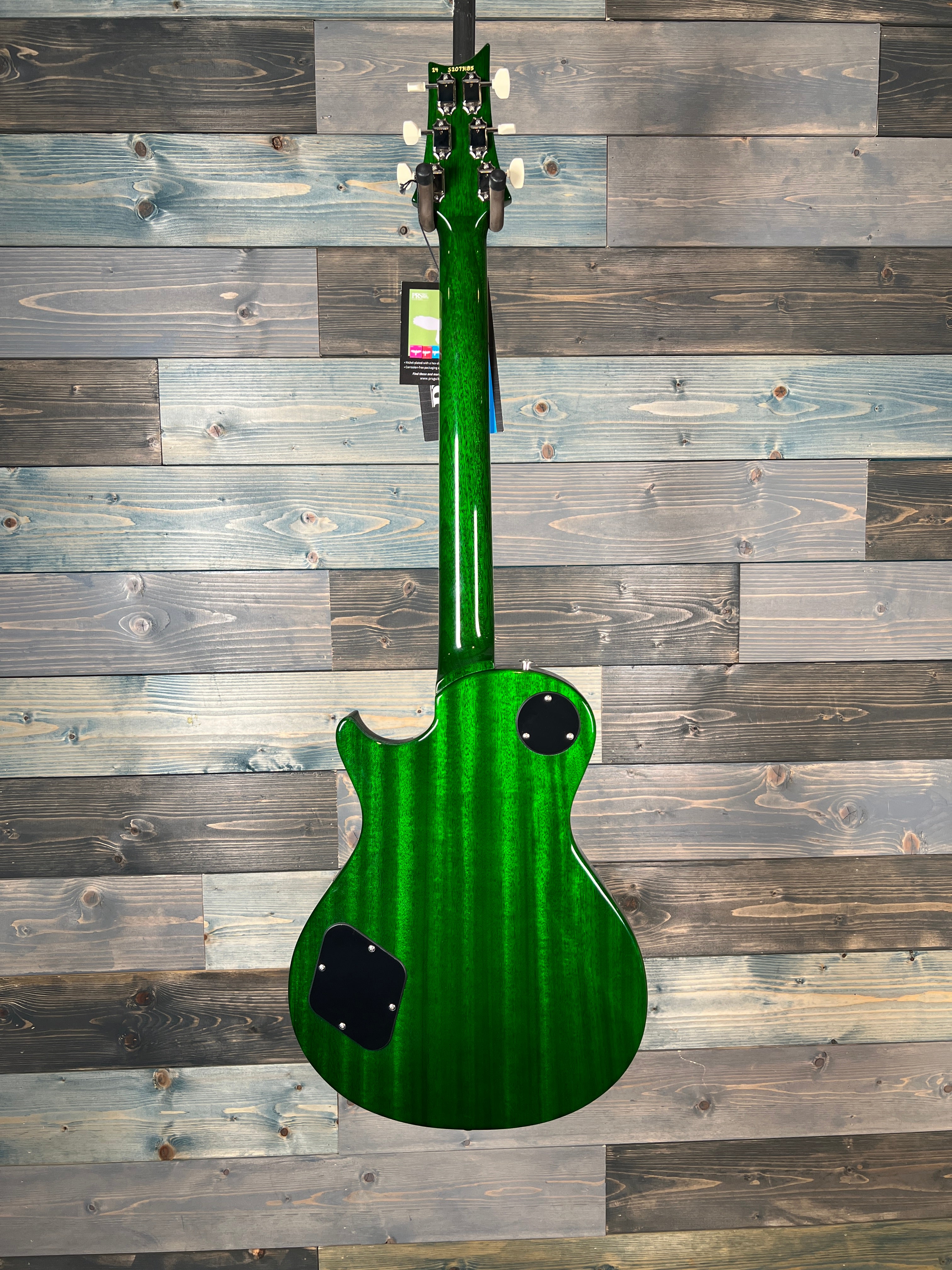 PRS S2 McCarty Singlecut 594 Electric Quilt top - Eriza Verde