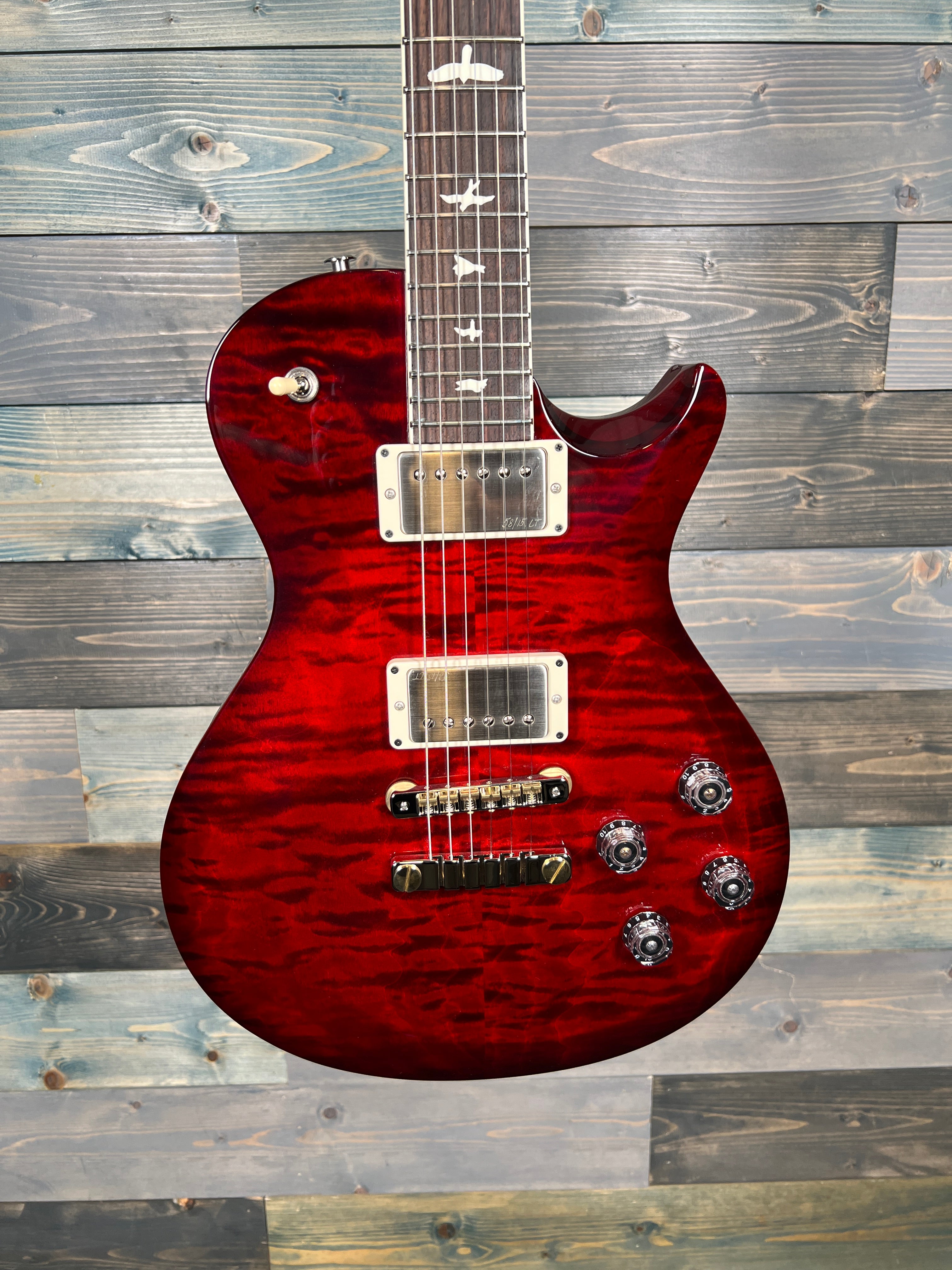 PRS S2 McCarty Singlecut 594 Electric - Fire Red Burst