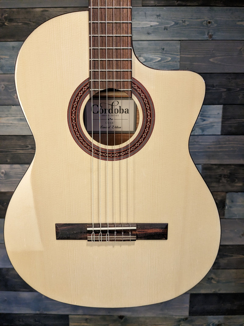 BLEM Cordoba C5-CET Spalted Maple Limited Guitar